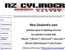 Tablet Screenshot of nzcylinders.com